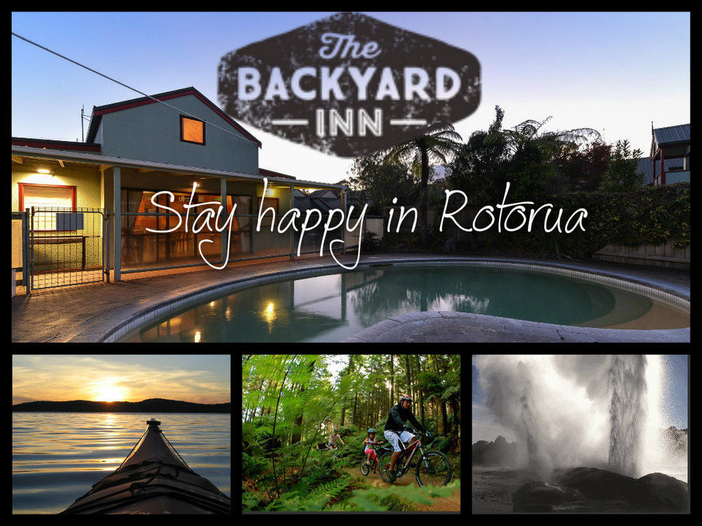 Smoke Lake Hot Springs Lodge & Camp Rotorua Exteriör bild